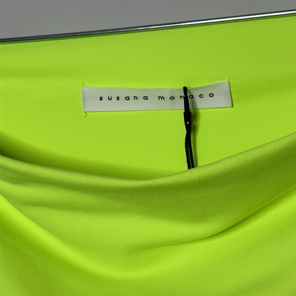 Susana Monaco Neon Strapless Dress NWT - Picture 2 of 4